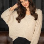 Sweter bukla Beżowy – Clavira 3