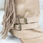 Kowbojki z frędzlami zamszowe Fango – Ferayne 5