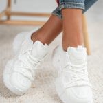 Stylowe sneakersy damskie Biały – Shavira 1