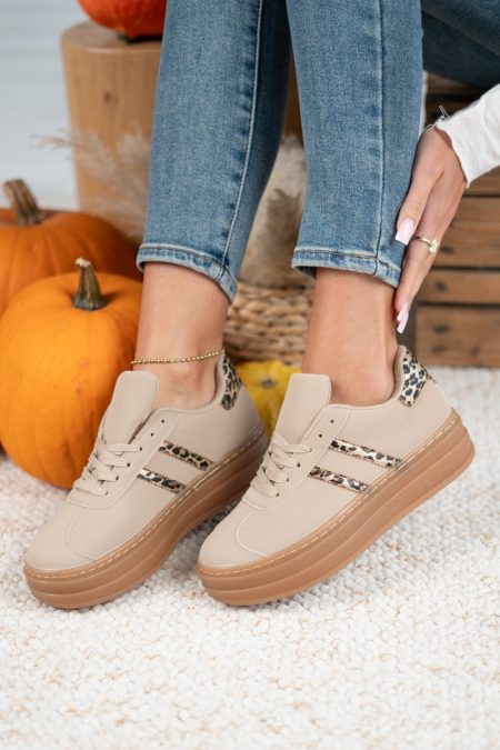 Damskie sneakersy na platformie Fango – Zevoria 4