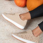 Sneakersy z ozdobnymi aplikacjami Fango – Valesira 4