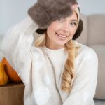 Eleganckie rękawiczki jednopalczaste Czekoladowy – Glavisse 4