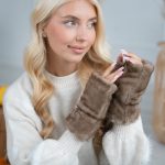 Rękawiczki futrzane miś Fango – Mishora 1