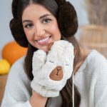 Rękawiczki kapibara Beżowy – Capivelle 3