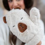 Rękawiczki kapibara Beżowy – Capivelle 2