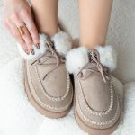 Wsuwane buty z futerkiem Fango - Elyssira 2