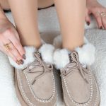 Wsuwane buty z futerkiem Fango - Elyssira 3