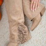 Wysokie kozaki z frędzlami Fango – Fraylisse 2