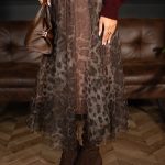 Spódnica tiulowa ze złotą gumką Panterka – Zolivra 4