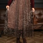 Spódnica tiulowa ze złotą gumką Panterka – Zolivra 3