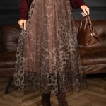 Spódnica tiulowa ze złotą gumką Panterka – Zolivra 2