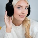 Nauszniki futrzane Czarny – Earivra 1