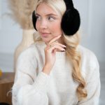 Nauszniki futrzane Czarny – Earivra 3