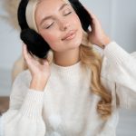 Nauszniki futrzane Czarny – Earivra 2