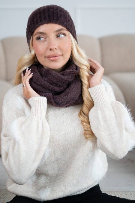 Komin alpaka Czekoladowy – Komirra 1