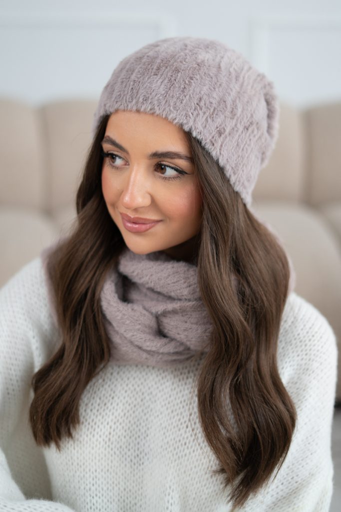 Komin i czapka alpaka Fango – Komirra