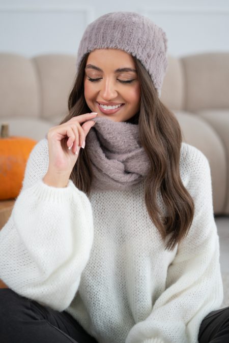 Czapka damska alpaka Fango – Alvoria 1