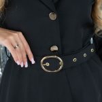 Kombinezon o kroju marynarki Czarny – Sequira 5