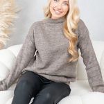 Gładki sweter damski Fango – Silvora 6