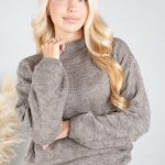 Gładki sweter damski Fango – Silvora 4