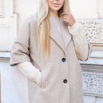 Płaszcz boucle oversize Beżowy – Boulyra 4
