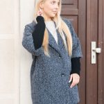 Płaszcz boucle oversize Grafitowy – Boulyra 5