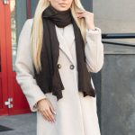 Płaszcz flauszowy damski Beżowy – Flaurene 1