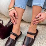 Sandały damskie hiszpańskie na płaskiej podeszwie Czekoladowe – Spanish Noon 22