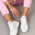 Sneakersy koronkowe Białe – Urban Lace 1