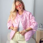 Kurtka zapinana na napy Pudrowy – Snapora 3