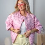 Kurtka zapinana na napy Pudrowy – Snapora 2