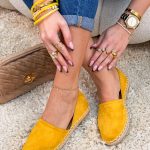 Espadryle wycięte po bokach Żółte – Side Breeze 1