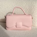 Torebka ze złotym łańcuszkiem Pudrowy – Gold Chain 2