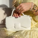 Torebka ze złotym łańcuszkiem Biały – Gold Chain 1