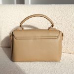 Torebka z okrągłą rączką zamykana na sprzączkę Beżowy – Round Grace 2