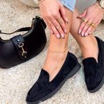 Zamszowe mokasyny Czarne – Suede Silence 3