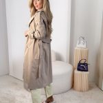 Długi trencz damski Beżowy – Trenchéa 4