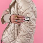 Kurtka z dzianinowymi rękawami Fango – Knitora 3