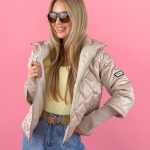 Kurtka z dzianinowymi rękawami Fango – Knitora 5