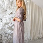 Sukienka koszulowa w paski Błękitna – Stripella Dress 3