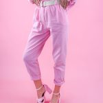 Spodnie sztruksowe Różowe – Cordelia Pants 1
