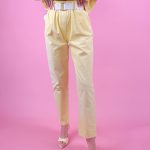 Spodnie sztruksowe Bananowe – Cordelia Pants 4