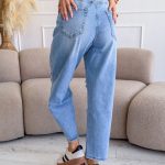 Spodnie jeansowe ballon z przetarciami – Rivella Denim 6