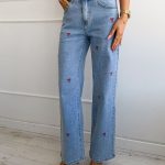 Spodnie jeansowe z kolorowymi naszywkami – Colorpatch 6