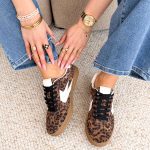 Skórzane sneakersy sportowe Panterkowe – Sportelle 3