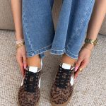 Skórzane sneakersy sportowe Panterkowe – Sportelle 4