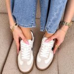 Skórzane sneakersy sportowe Białe – Sportelle 2