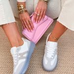 Sneakersy damskie urban style Szare – Urbana 2