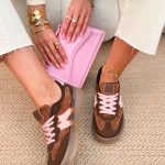 Sneakersy damskie urban style Czekoladowe – Urbana 2