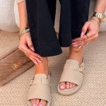 Klapki korkowe odkryte z klamrą Fango – Open Cork 2